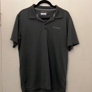 Grey Columbia Men’s Polo